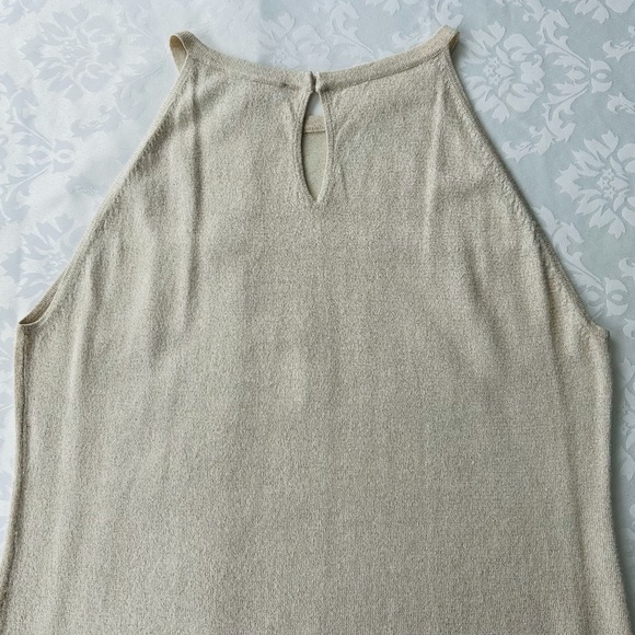 WHBM size M Sheer Yoke Shimmer Tank Top - Picture 13 of 16